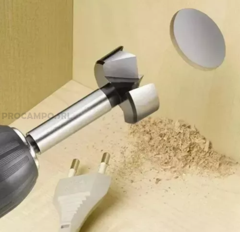 Mecha madera 3mm kwb