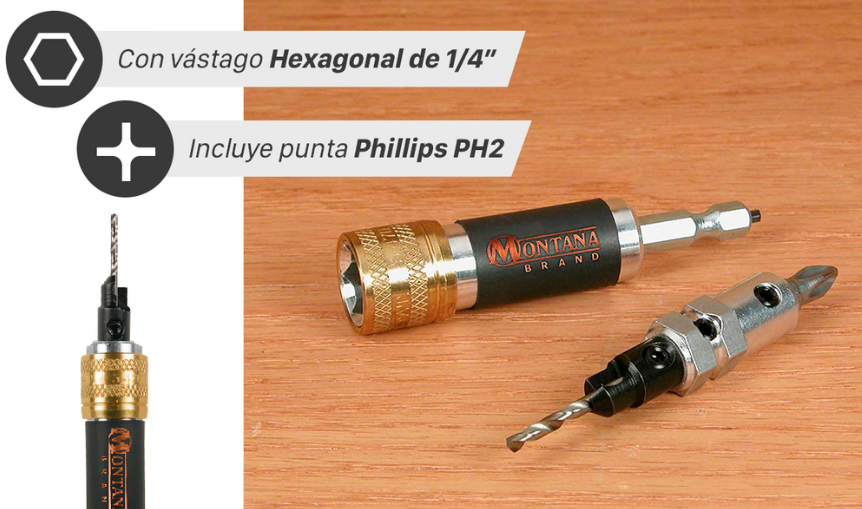 Avellanador 8# 4 en 1 Montana