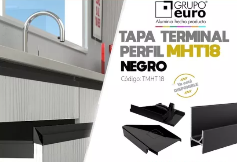 Perfil manija mh 100 (negro)