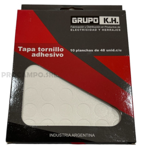 Tapa tornillos adesivas (BLANCO)