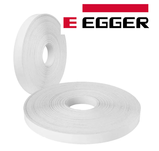[0000073] Canto blanco preencolado 22mm x 50mts